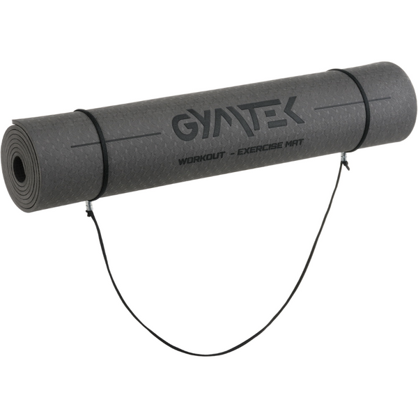 Коврик для йоги Gymtek Premium TPE 0,5см black 5907766664079 фото