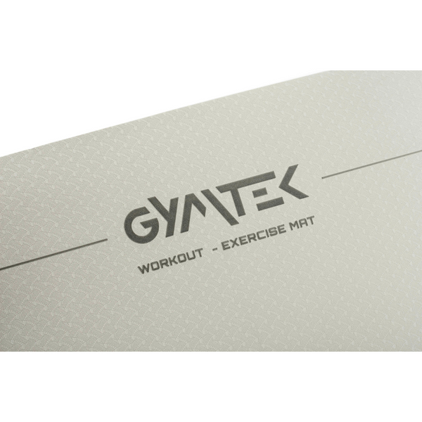 Коврик для йоги Gymtek Premium TPE 0,6см grey-black 5907766664314 фото