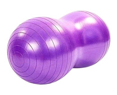 М'яч для фітнеса EasyFit Peanut 45х90 см (фітбол горіх-арахіс) EF-3022-V Violet EF-3022-V фото