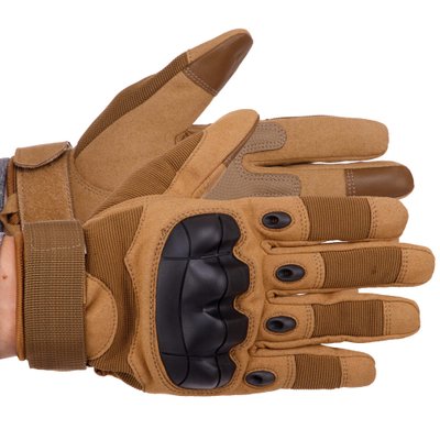 Тактичні рукавиці T-Gloves розмір L EF-2807-L Coyote EF-2807-L фото