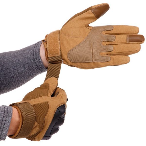 Тактические перчатки T-Gloves размер L EF-2807-L Coyote EF-2807-L фото