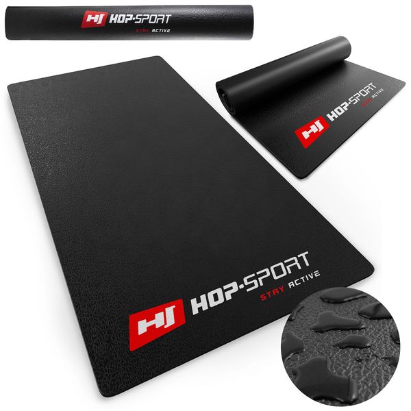 Мат защитный спортивный Hop-Sport 220х110см HS-C022FM black 5902308218796 фото