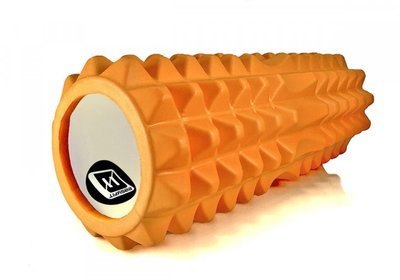 Ролик массажный EasyFit Grid Roller Extreme 33 см EF-2023-OR Orange EF-2023-OR фото