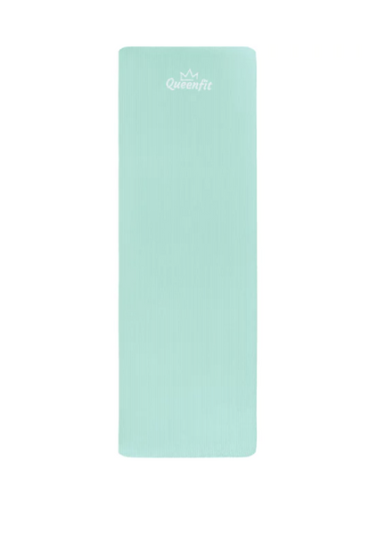 Килимок для йоги Queenfit NBR 1,5 см turquoise 5907766668367 фото