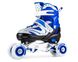 Роликовые коньки 3в1 (ролики) Hop-Sport Speed M (34-38) HS-8101 blue 5902308214590 фото 3