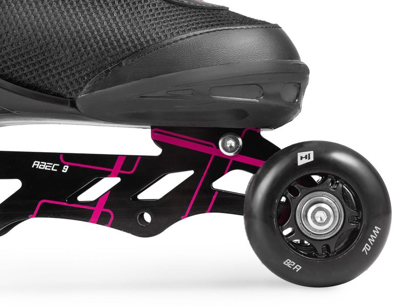 Роликовые коньки 3в1 (ролики) Hop-Sport Motion S (30-33) HS-903 black-pink 5902308217782 фото