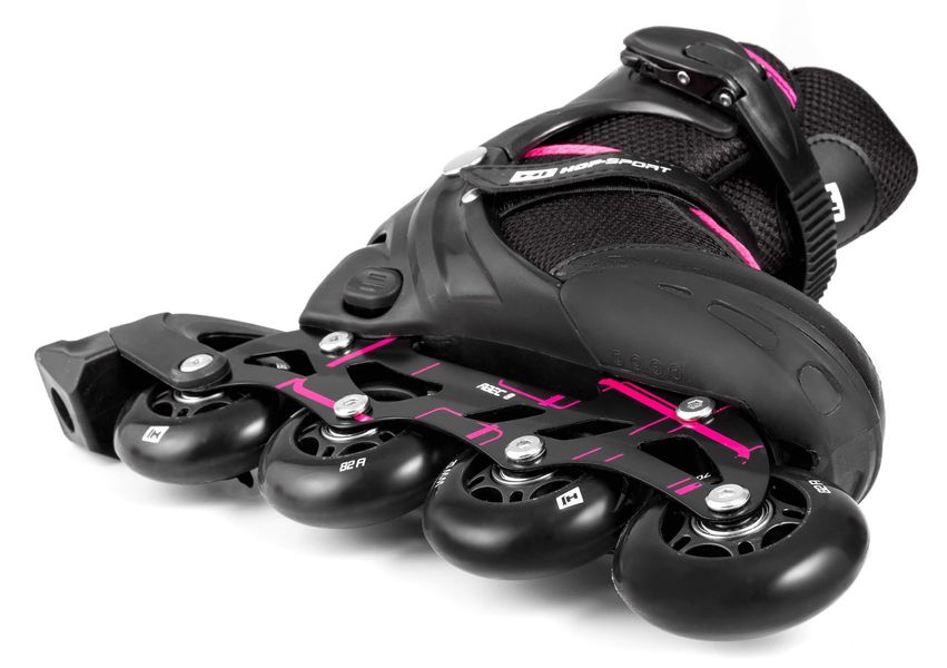 Роликовые коньки 3в1 (ролики) Hop-Sport Motion S (30-33) HS-903 black-pink 5902308217782 фото