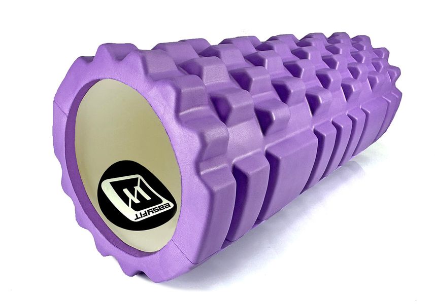 Ролик массажный EasyFit Grid Roller 33 см v.1.1 EF-2020-V Violet EF-2020-V фото