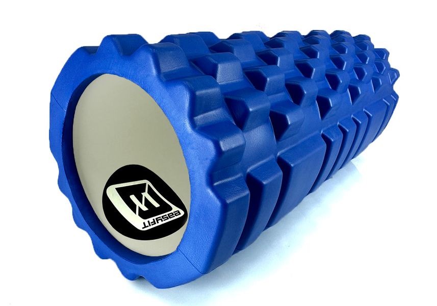 Ролик массажный EasyFit Grid Roller 33 см v.1.1 EF-2020-Bl Blue EF-2020-Bl фото