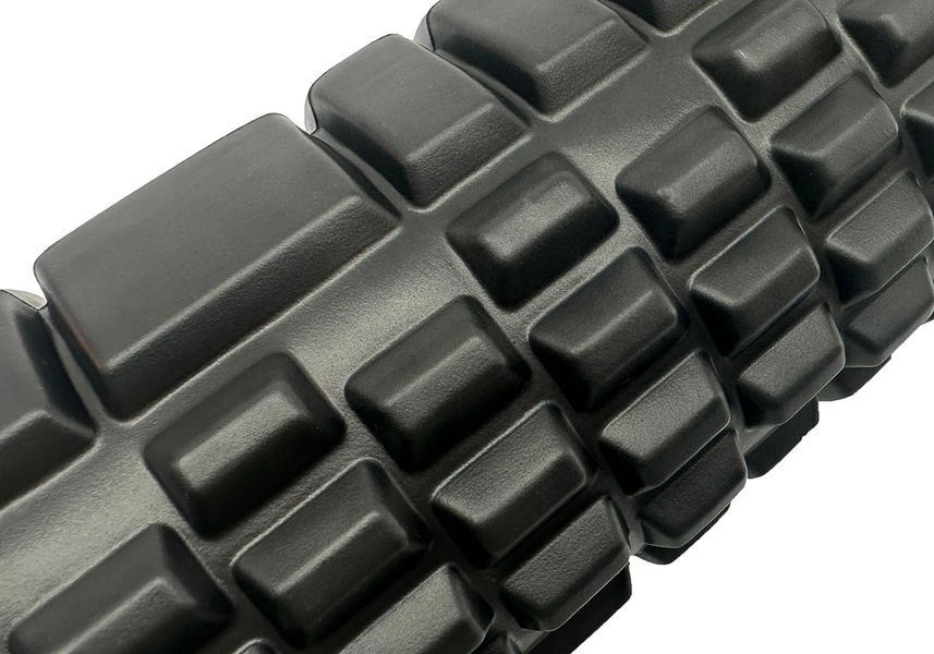 Ролик массажный EasyFit Grid Roller 33 см v.1.1 EF-2020-BK Black EF-2020-BK фото