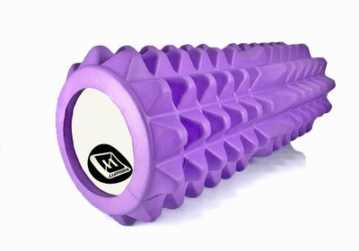 Ролик массажный EasyFit Grid Roller 33 см v.1.2 EF-2022-V Violet EF-2022-V фото