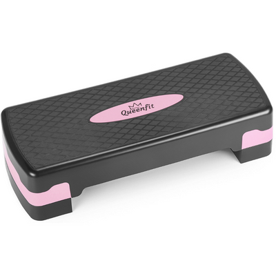 Степь-платформа уровневая Queen Fit 2-х black-pink 5907766664048 фото