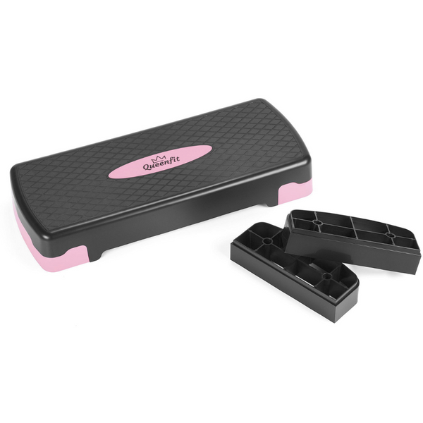 Степь-платформа уровневая Queen Fit 2-х black-pink 5907766664048 фото