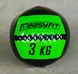 Медицинский мяч (медбол, волболл) EasyFit Wall Ball 3 кг EF-WB-03 Green EF-WB-03 фото 2