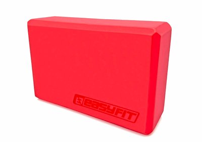 Блок для йоги EasyFit EVA 23 см red EF-1818-R фото