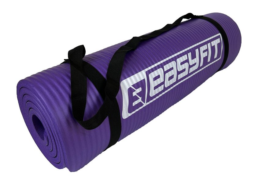 Коврик для йоги EasyFit NBR 10 мм EF-1919-V Violet EF-1919-V фото