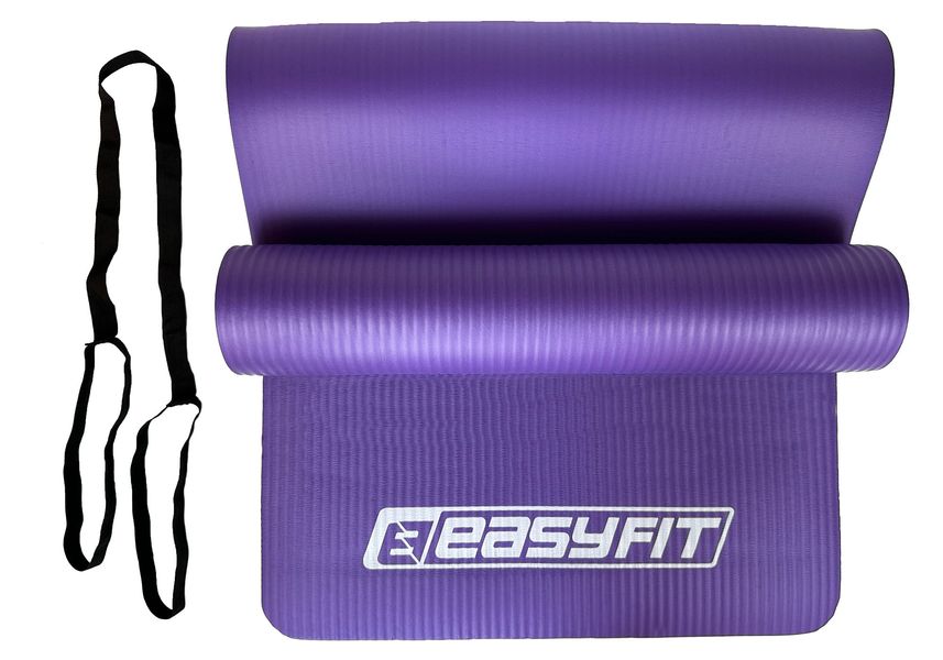 Коврик для йоги EasyFit NBR 10 мм EF-1919-V Violet EF-1919-V фото