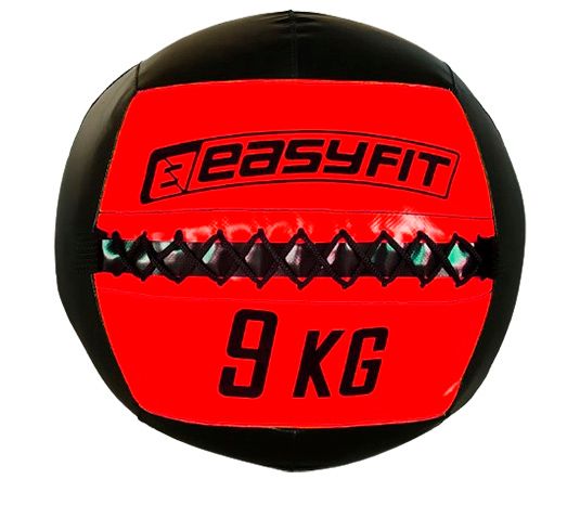 Медицинский мяч (медбол, волболл) EasyFit Wall Ball 9 кг EF-WB-09 Red EF-WB-09 фото