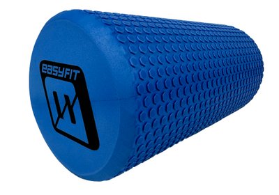 Валик масажний EasyFit Foam Roller 30 см EF-2024-Bl Blue EF-2024-Bl фото