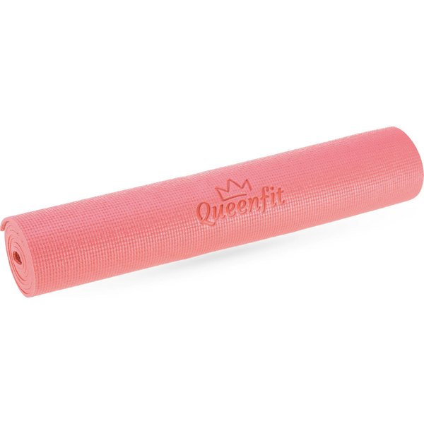 Килимок для йоги Queenfit 0,5см dark-pink 5907766665786 фото