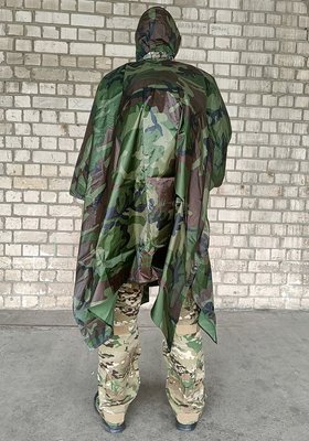 Тактический дождевик-пончо EasyFit RainC (военный плащ) EF-0909-W Camouflage EF-0909-W фото