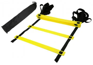 Лестница для тренировок коордиоционная EasyFit 10 м yellow EF-1676 фото