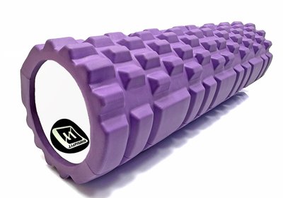 Валик масажний EasyFit Grid Roller 45 см v.2.1 EF-2027-V Violet EF-2027-V фото