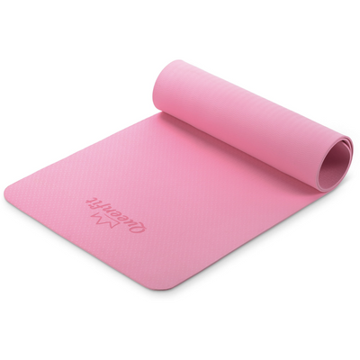 Коврик для фитнеса Queenfit Premium TPE 0,5см pink 5907766664086 фото